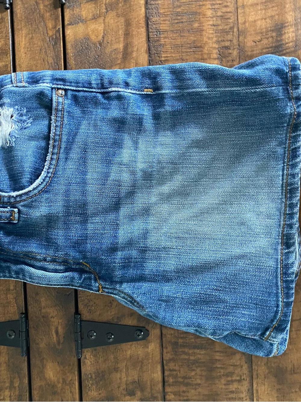 Women’s 26 Joe's Jeans Blue Denim Shorts with Faded Wash
